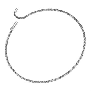 Collana coda di volpe ritorta