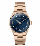 Orologio solo tempo placcato oro rosa con quadrante