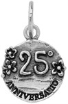 Charm Medaglia 25' ANNIVERSARIO