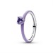 Anello Viola Chakra Heart Pandora ME