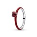 Anello Rosso Chakra Heart Pandora ME