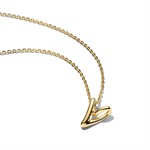 Collana Cuore Piccolo Linea Sinuosa