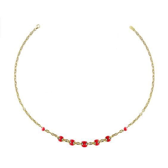 Collana Love Rosso