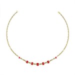 Collana Love Rosso