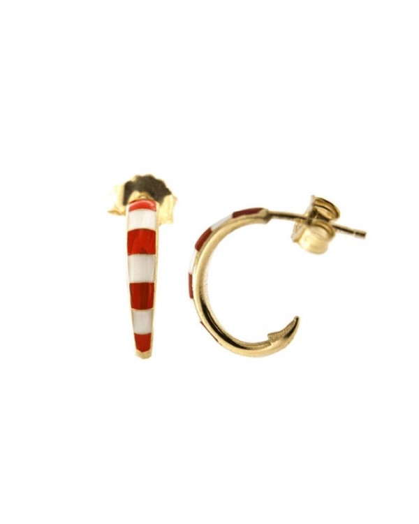 Monorecchino Marine Love in Argento