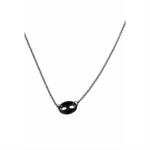 Collana Pendente Nodo Nero - 4UCL0386