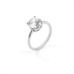 Anello Solitario in Arg - Mis. 10 - 4UAN3873W.10
