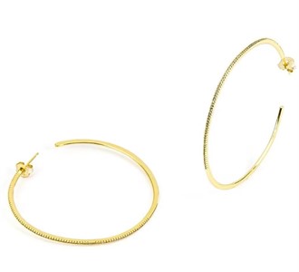 Orecchini Cerchio in Arg. Dorati - 4UOR4222W