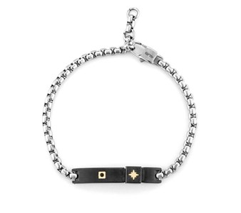 Bracciale in Acciaio e Oro - 4US Paciotti Global