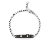 Bracciale in Acciaio e Oro - 4US Paciotti Global