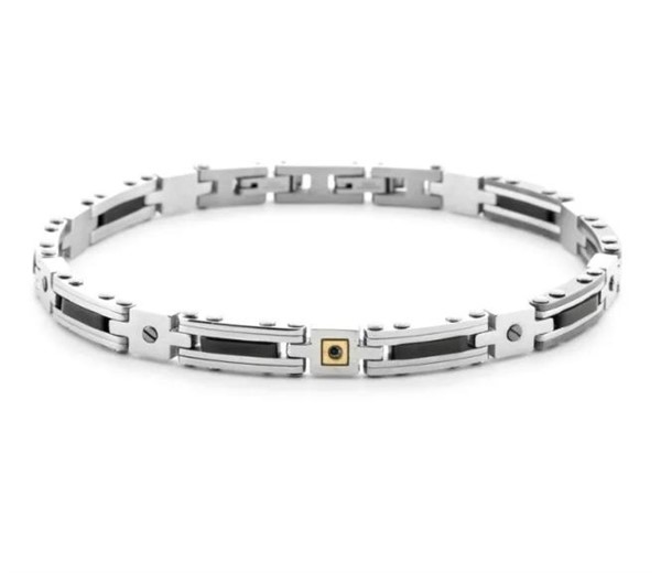 Bracciale in Acciaio e Oro - 4US Paciotti Global