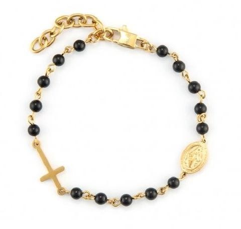 Bracciale Rosario in Acciaio