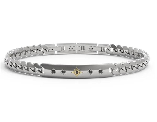 Bracciale in Acciaio e Oro - 4US Paciotti Global
