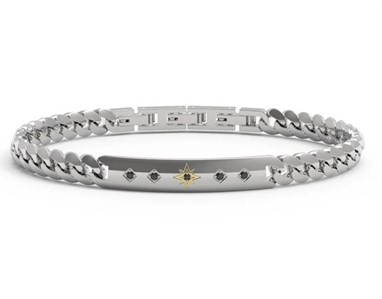 Bracciale in Acciaio e Oro - 4US Paciotti Global