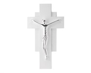 Crocefisso in Argento e Legno