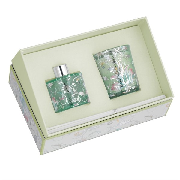 Astuccio Profumo + Candela Verde