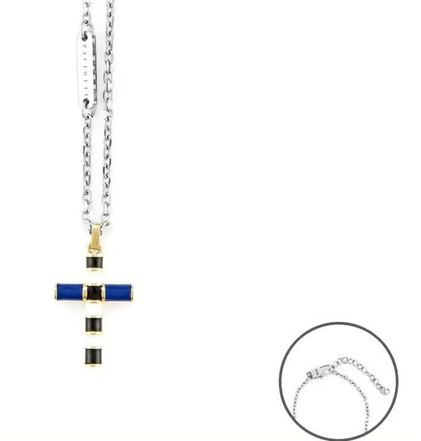 Collana Croce in Acciaio