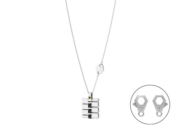 Collana in Acciaio e Oro   4US Paciotti Global