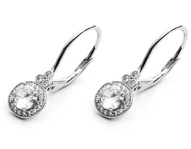 Orecchini in Argento con Zirconi