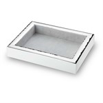 Vuotatasche in Argento e Legno