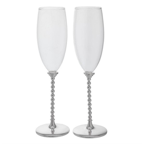 Coppia Flutes Perline