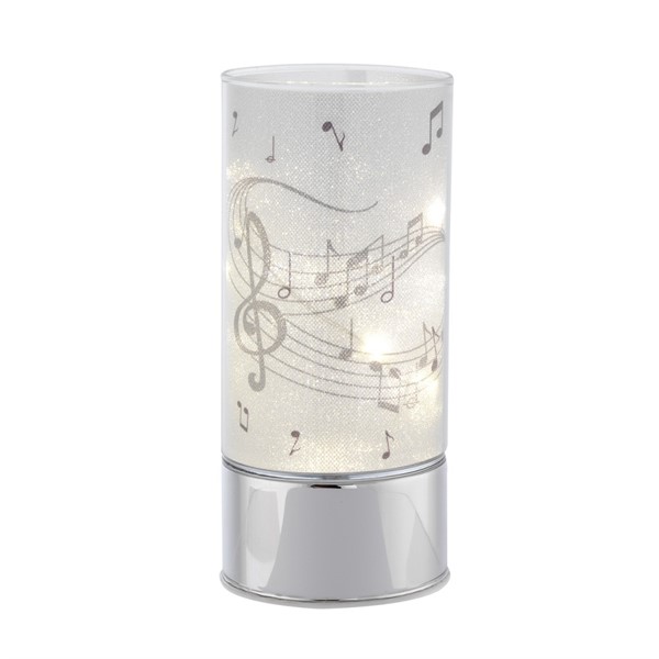 Lampada in Vetro Note Musicali
