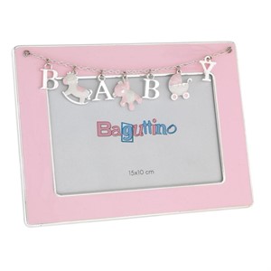 Portafoto Catenella Rosa