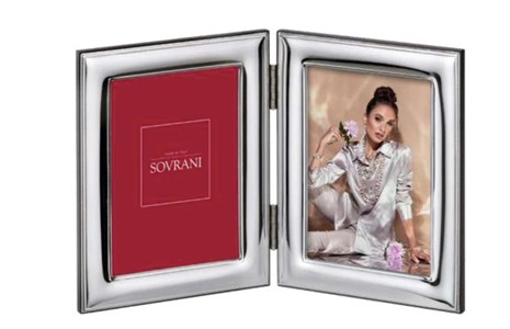 Cornice Doppia in Argento