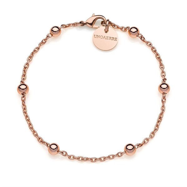 Bracciale Bronzo Rosè con Sfere