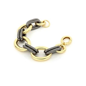 Bracciale Bronzo Dorato e Nero