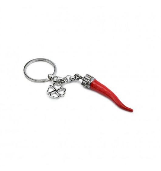 Portachiavi Corno e Simbolo Portafortuna