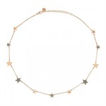 Collana Girocollo con Stelline e Zirconi