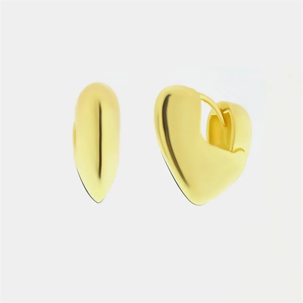 Orecchini a Forma di Cuore