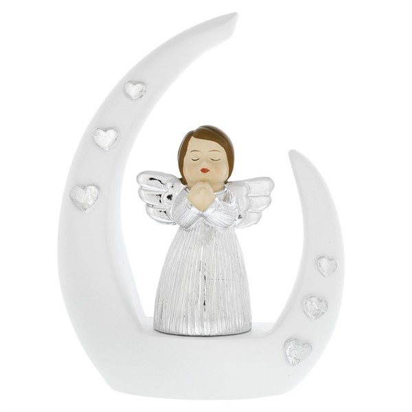 Angioletto Su Base Stilizzata con Cuore