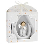 Angioletto Su Base Stilizzata con Cuore