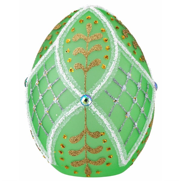 Uovo Decorato con Led
