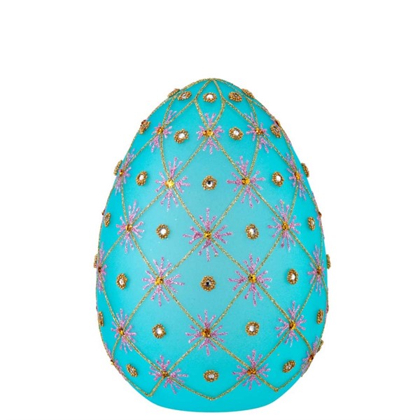 Uovo Decorato con Led