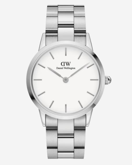 ICONIC LINK Silver / Quadrante Bianco 32 mm