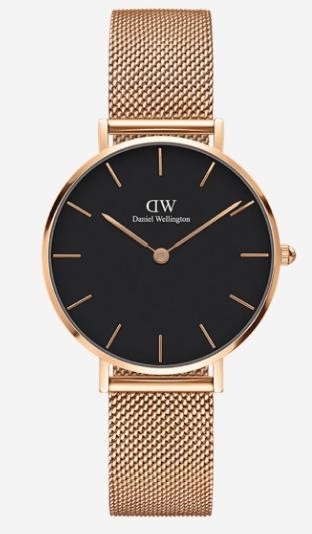 PETITE MELROSE Quadrante Nero 36 mm