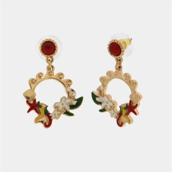 Orecchini Cerchio con Peperoncini
