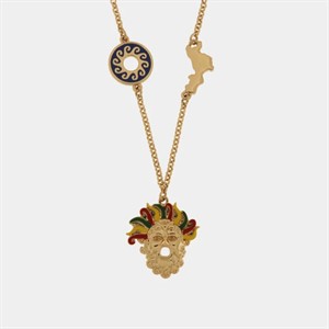 Collana Maschera e Simboli Calabria