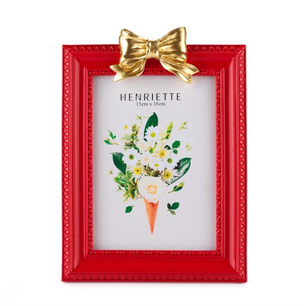 Cornice Bow Rosso/Oro