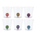 Set 6 Bicchieri Sfere