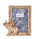 Cornice Elefanti Oro
