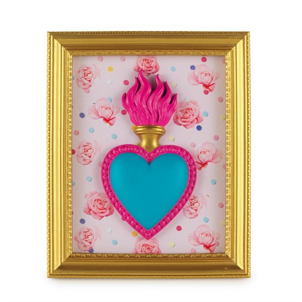 Quadro Cuore e Rose