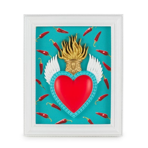 Quadro Cuore e Peperoncini