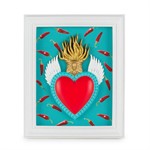 Quadro Cuore e Peperoncini