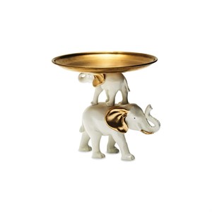 Alzata Elefanti h 16cm JUNGLE - Henriette