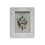 Cornice Ventagli Bianca 19x24 - Henriette