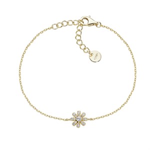 Bracciale Mini Margherita Pavé Dorato